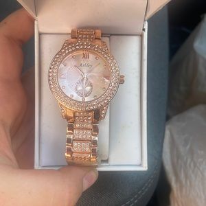 Rose gold Ashley watch